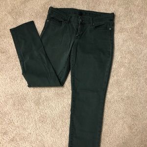 Gap Olive Green Denim Jeans